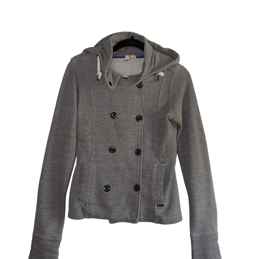 Element Gray Double-Breasted Women's Jacket